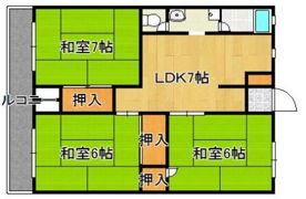 Regalo小倉南壱番館の間取り画像