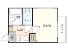 メルカード壱番館の間取り画像