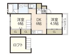 Aコーポの間取り画像