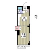 ドウェルゆづの間取り画像