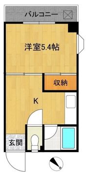 サンライズマンションの間取り画像