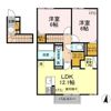 Grand Winds Tsukuba Ⅱの間取り画像