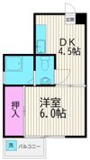 東栄ハイツの間取り画像