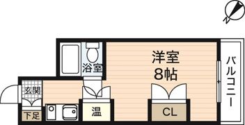 シティコーポ比治山の間取り画像