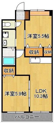 Rising Sunの間取り画像