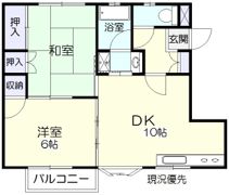 春日グリーンハイツの間取り画像