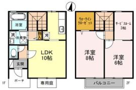クレセント 弐番館の間取り画像