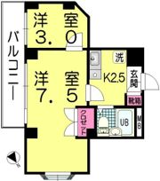 レジデンス坂本の間取り画像