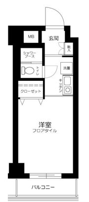 ダイホーステージ武蔵小杉の間取り画像