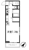 LYNX赤塚新町の間取り画像