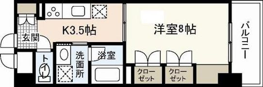 シェルクレールの間取り画像