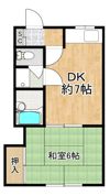 グレースBの間取り画像