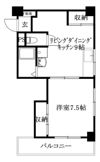 ハイツ立花の間取り画像