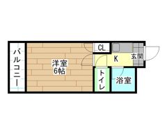リバーサイド藤光の間取り画像