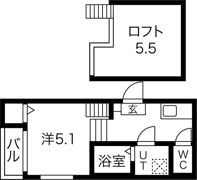 アルファ グランデの間取り画像