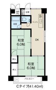 第2マンション北の間取り画像