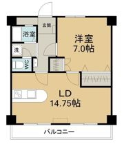 メゾンコンフォートの間取り画像