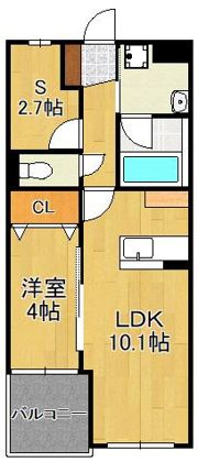 ブレイクスルー行橋の間取り画像