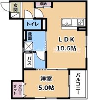 ウォグノォつきのわの間取り画像