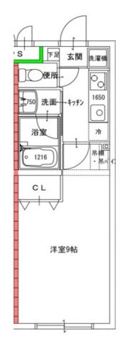 S－1大元駅前の間取り画像