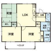 エスポワールA・B棟の間取り画像