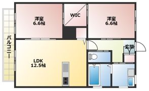 アリエッタヴィラの間取り画像