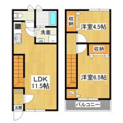 マロンハイツの間取り画像