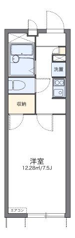 レオパレスキャロットハウスの間取り画像