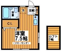 パレスM＆Aの間取り画像