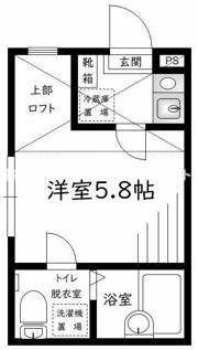 アンティロープ衣笠の間取り画像