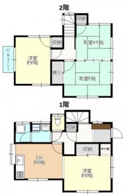 長束西四丁目戸建の間取り画像