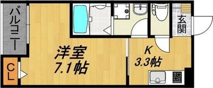 LE COCON 北名古屋Ⅱの間取り画像