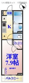 ラネージュⅡの間取り画像