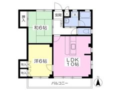 セキュリティハウストレンドの間取り画像