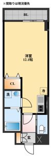 デスカンサルⅡの間取り画像