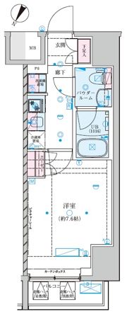 GENOVIA川崎Ⅶの間取り画像