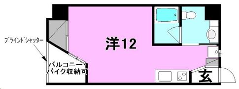 フォレスタージュの間取り画像