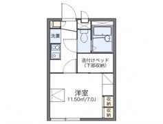 レオパレスボヌールの間取り画像