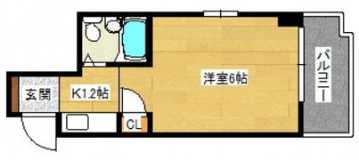 アクアビュー東観音の間取り画像