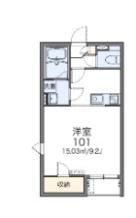 レオネクスト東八 エコーの間取り画像