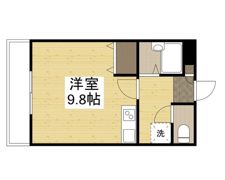 アーバンコーポ黒住の間取り画像