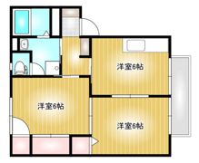 サンライズWの間取り画像