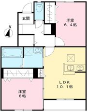 ユアメゾン上富井の間取り画像