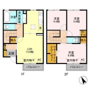 メゾンサナの間取り画像