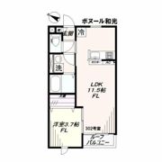 ボヌール和光の間取り画像