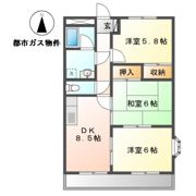 グランドールAの間取り画像