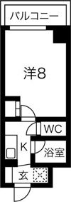 星ヶ丘GODIVAの間取り画像