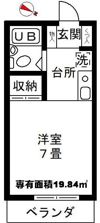 Gハイムいのかしらの間取り画像