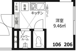 カーサシルクの間取り画像
