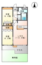 ル モンド セントレの間取り画像
